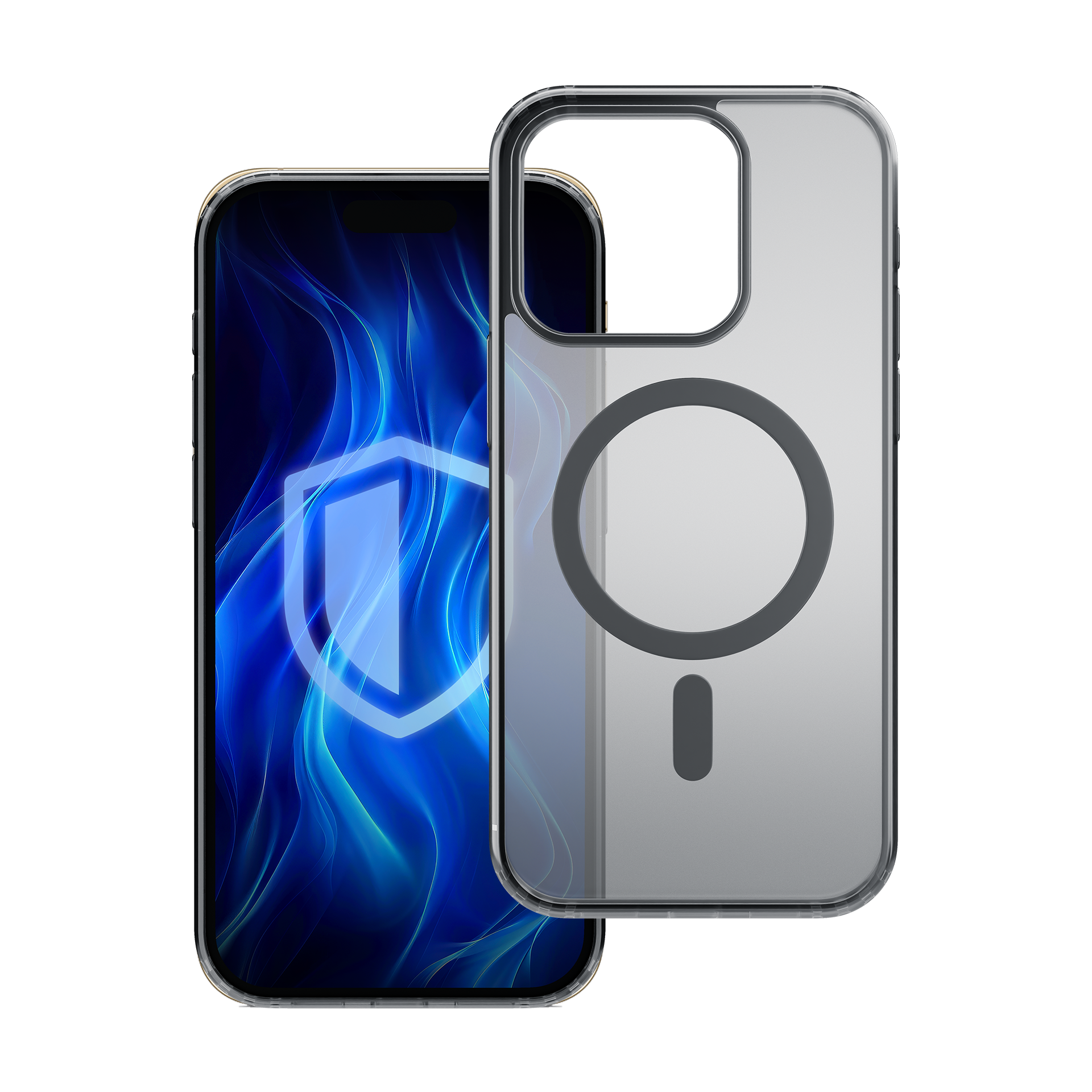 3mk Frosty MagCase, skirtas iPhone 14 Pro Max – juodas