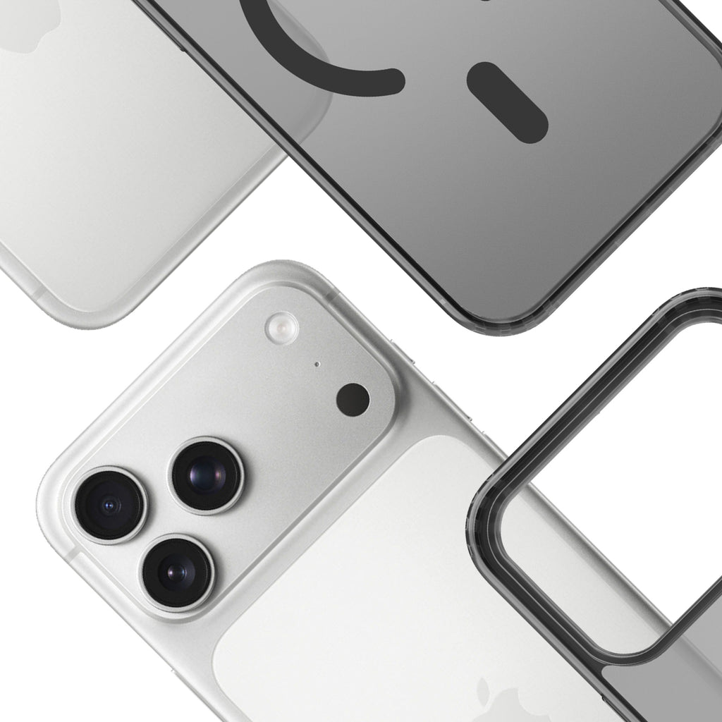 3mk Frosty MagCase, skirtas iPhone 17 Pro Max – juodas