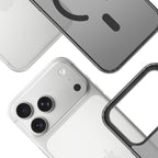 3mk Frosty MagCase, skirtas iPhone 17 Pro Max – juodas