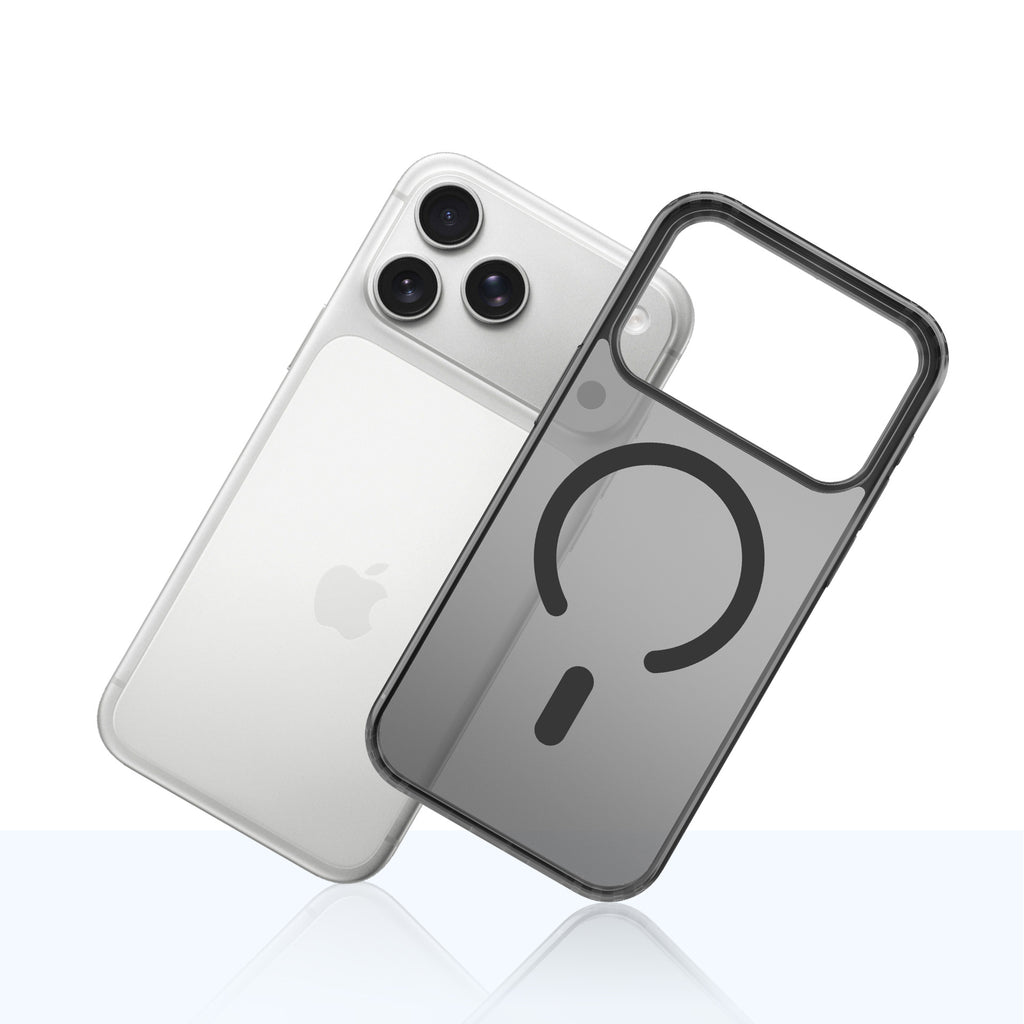 3mk Frosty MagCase, skirtas iPhone 17 Pro Max – juodas