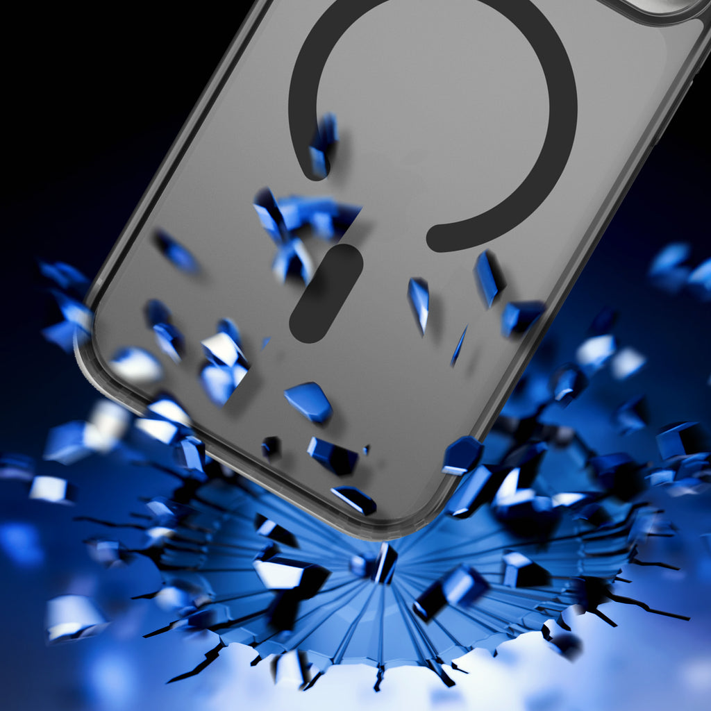 3mk Frosty MagCase, skirtas iPhone 17 Pro Max – juodas