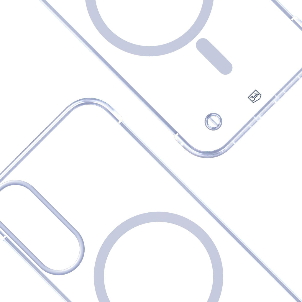 3mk Just20g MagCase, skirtas Samsung Galaxy S25 Edge – skaidrus