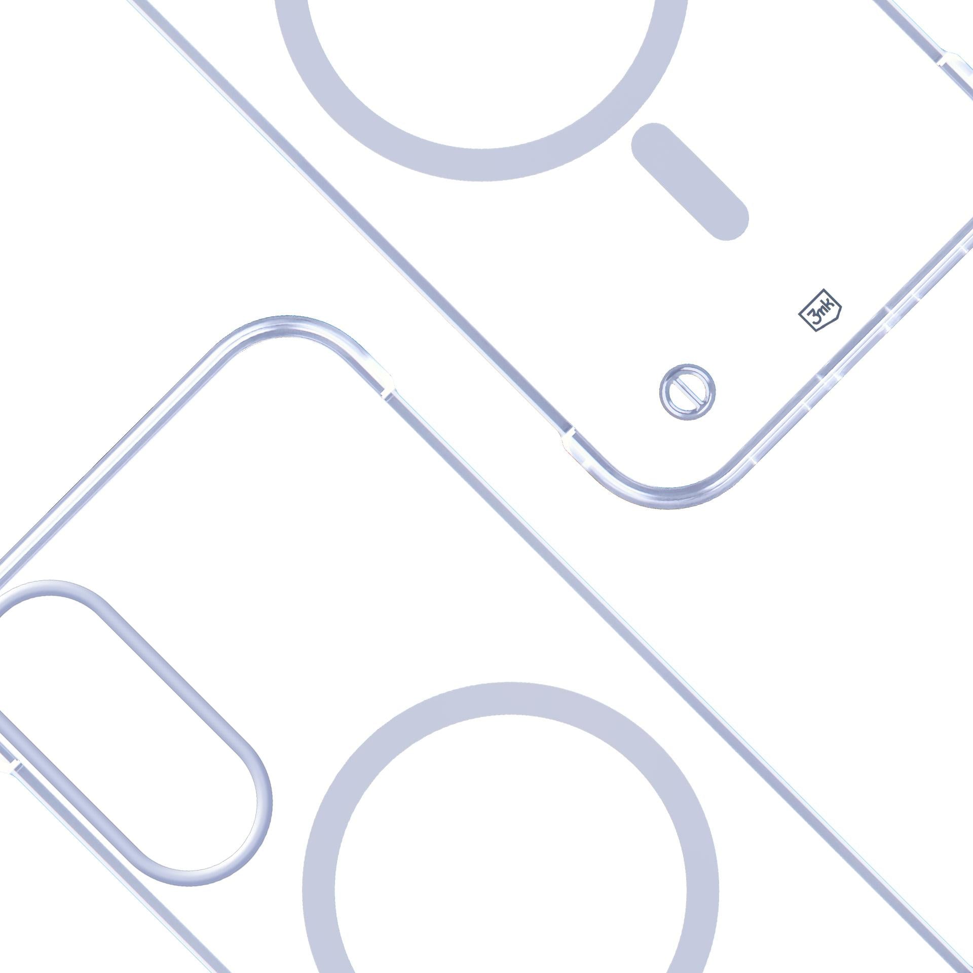 3mk Just20g MagCase, skirtas Samsung Galaxy S25 Edge – skaidrus