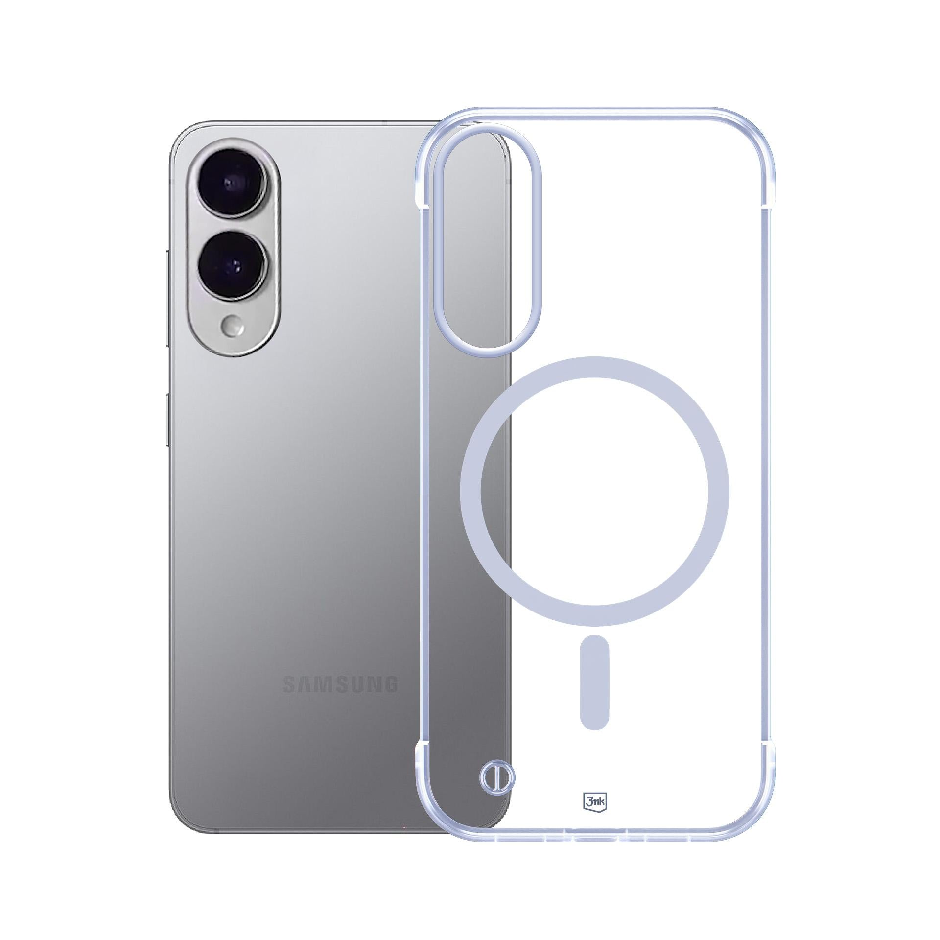 3mk Just20g MagCase, skirtas Samsung Galaxy S25 Edge – skaidrus