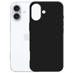 3mk Matt Case Pro, skirtas iPhone 16 – matinė juoda