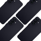3mk Matt Case Pro, skirtas Samsung Galaxy A36 – matinė juoda