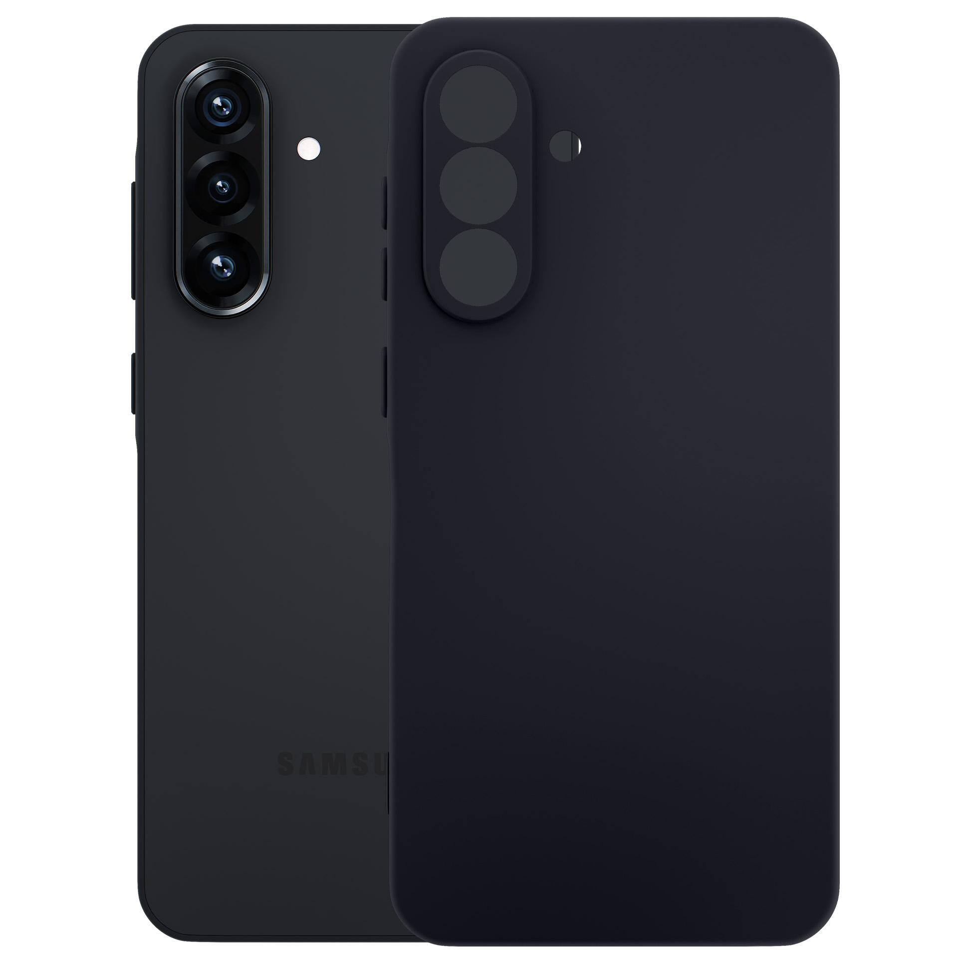 3mk Matt Case Pro, skirtas Samsung Galaxy A36 – matinė juoda