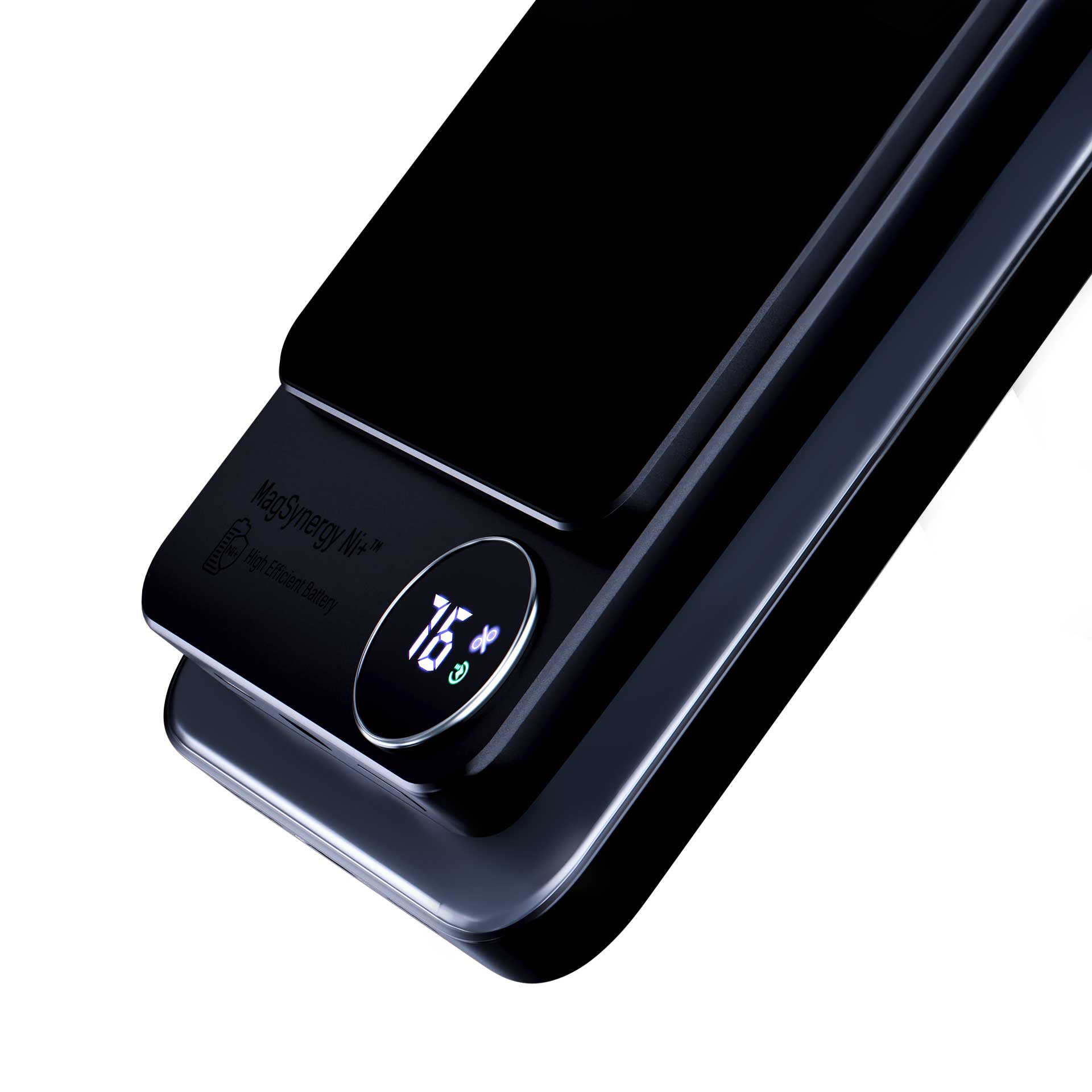 Power bank 3mk HARDY MagSynergy Ni+ 5 000mAh 22,5W USB 1C1L - juoda -- Powerbanks