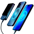 Power bank 3mk HARDY MagSynergy Ni+ 5 000mAh 22,5W USB 1C1L - juoda -- Powerbanks