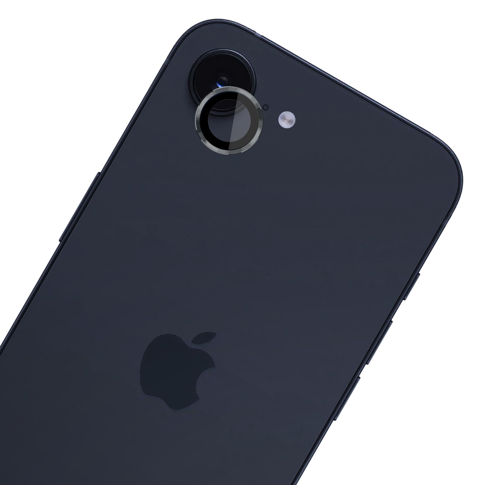 3mk Lens Protection Pro grūdintas stiklas, skirtas iPhone 16e – pilkas