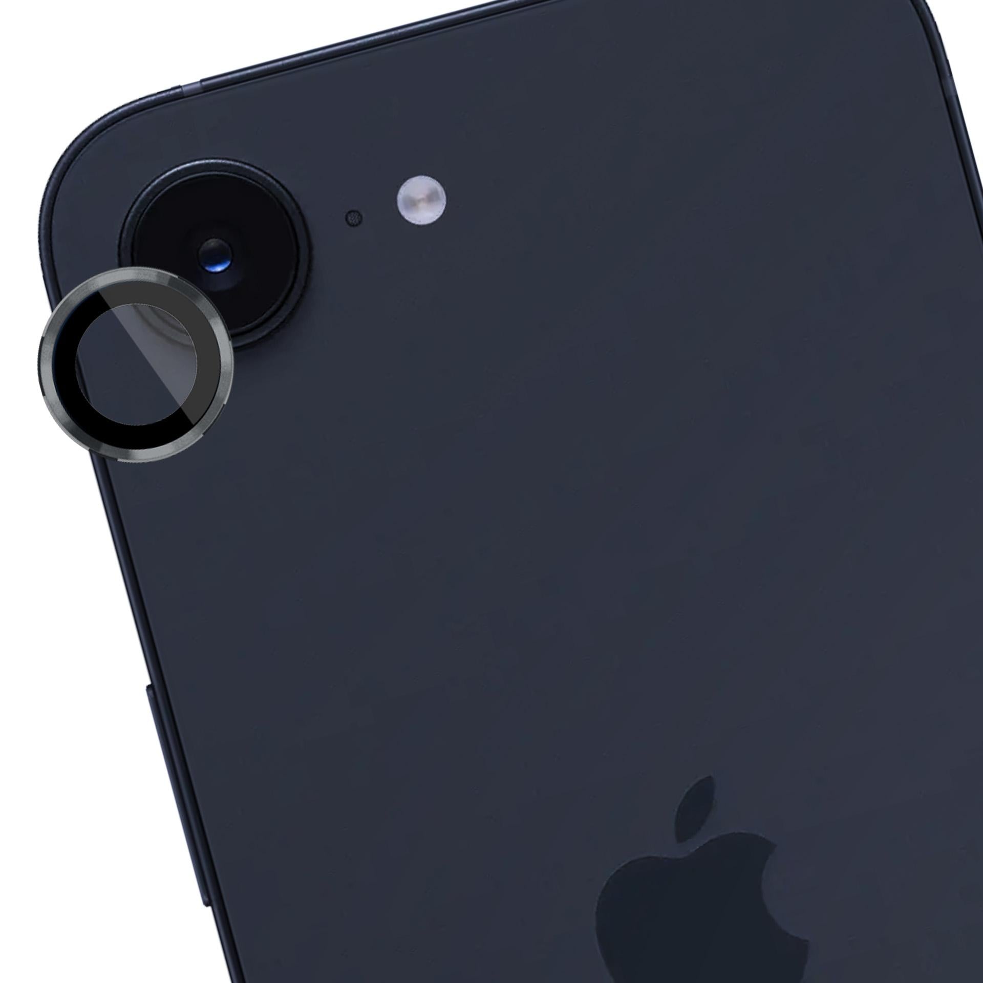 3mk Lens Protection Pro grūdintas stiklas, skirtas iPhone 16e – pilkas