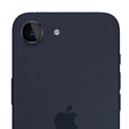3mk Lens Protection Pro grūdintas stiklas, skirtas iPhone 16e – juodas