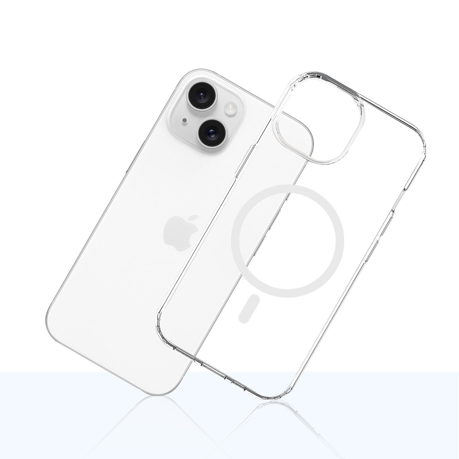 3mk Armor MagCase skirtas iPhone 13/14 - skaidrus