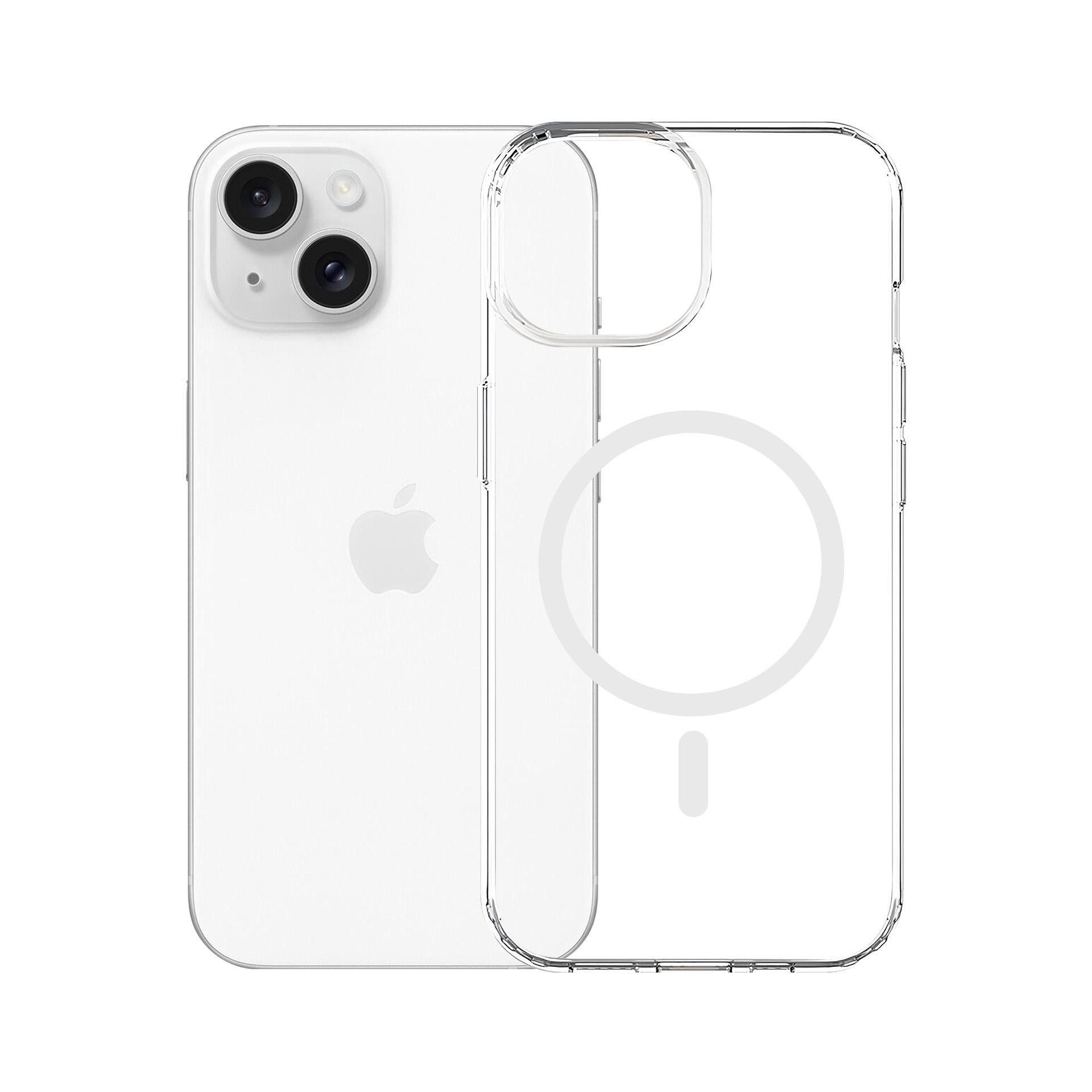 3mk Armor MagCase skirtas iPhone 13/14 - skaidrus