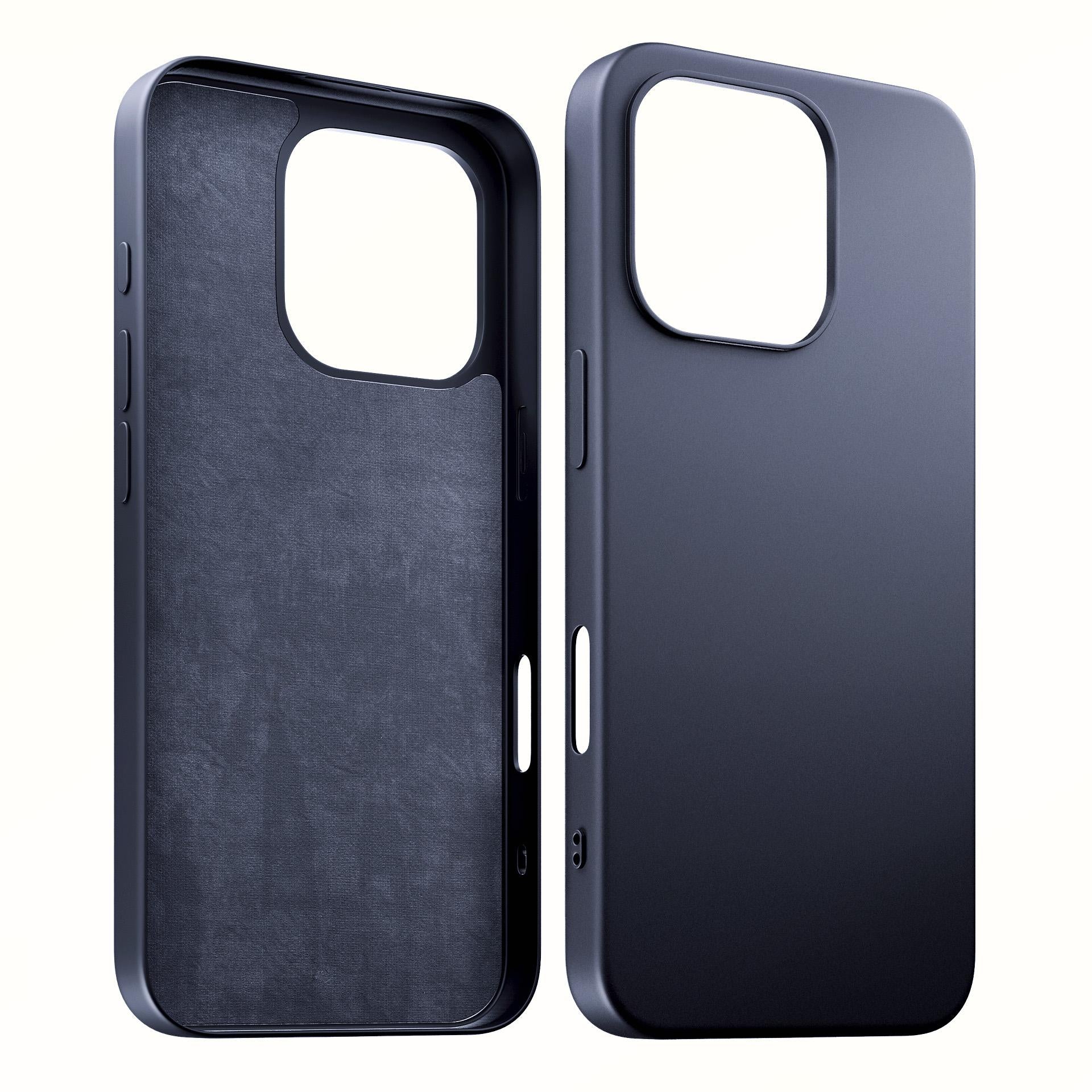3mk Matt Case Pro Apple iPhone 16 Pro - Matinė juoda -- iPhone 16 Pro