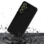 3mk Matt Case Pro, skirtas Samsung Galaxy A35 5G – matinė juoda