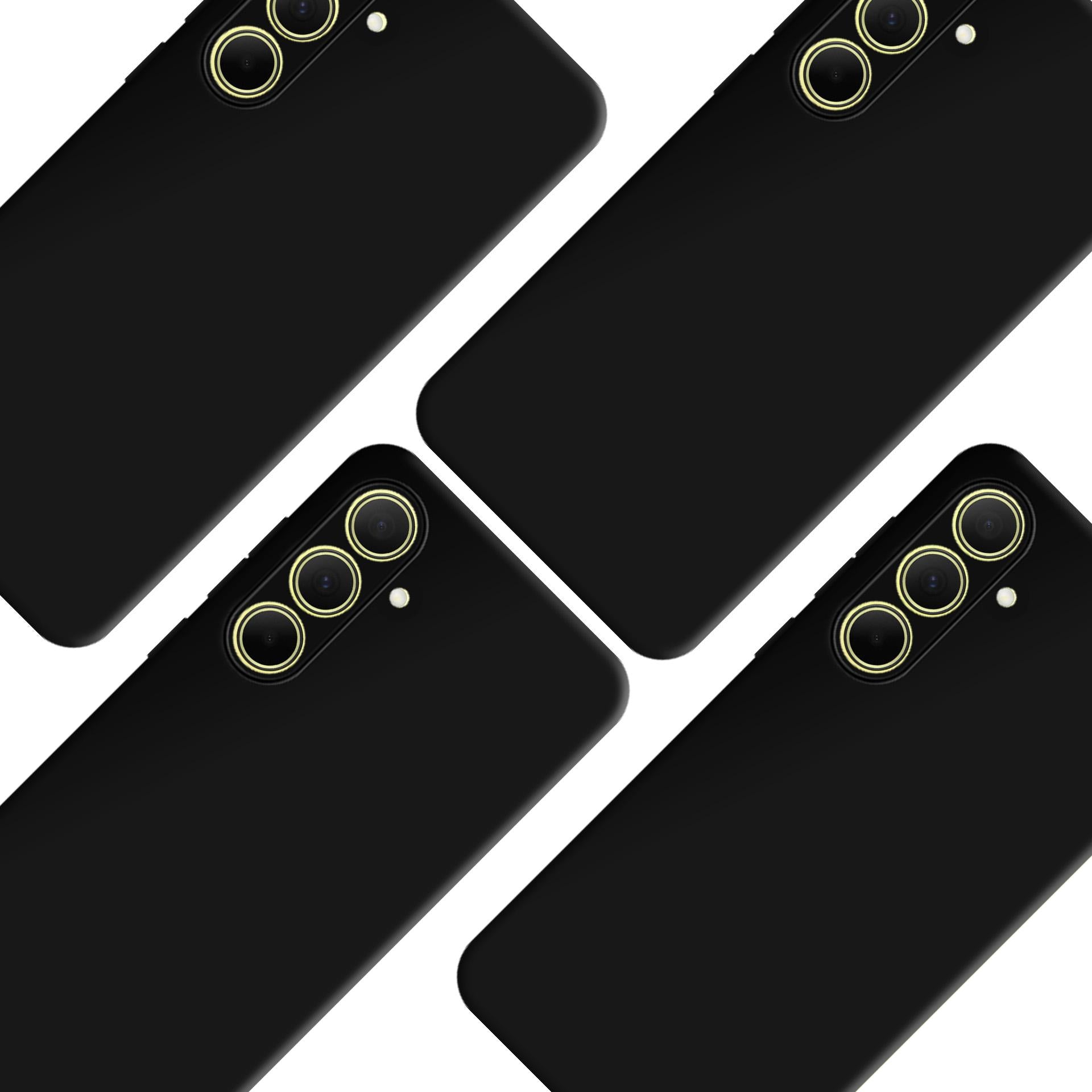 3mk Matt Case Pro, skirtas Samsung Galaxy A35 5G – matinė juoda