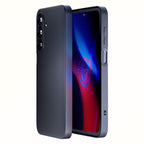 3mk Matt Case Pro, skirtas Samsung Galaxy M35 5G – matinė juoda -- Samsung Galaxy M35 5G