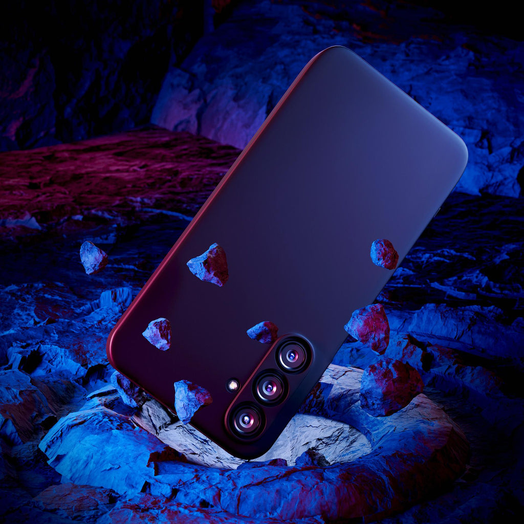 3mk Matt Case Pro, skirtas Samsung Galaxy M35 5G – matinė juoda -- Samsung Galaxy M35 5G