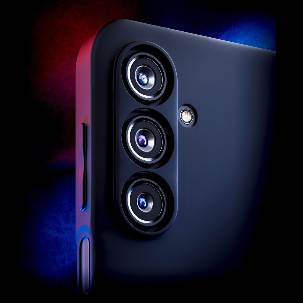 3mk Matt Case Pro, skirtas Samsung Galaxy M35 5G – matinė juoda -- Samsung Galaxy M35 5G