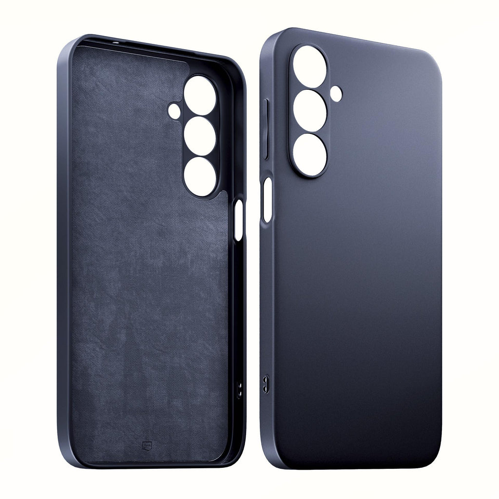 3mk Matt Case Pro, skirtas Samsung Galaxy M35 5G – matinė juoda -- Samsung Galaxy M35 5G