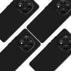 3mk Matt Case Pro, skirtas Xiaomi Redmi Note 14 PRO 5G/POCO X7 5G – matinė juoda