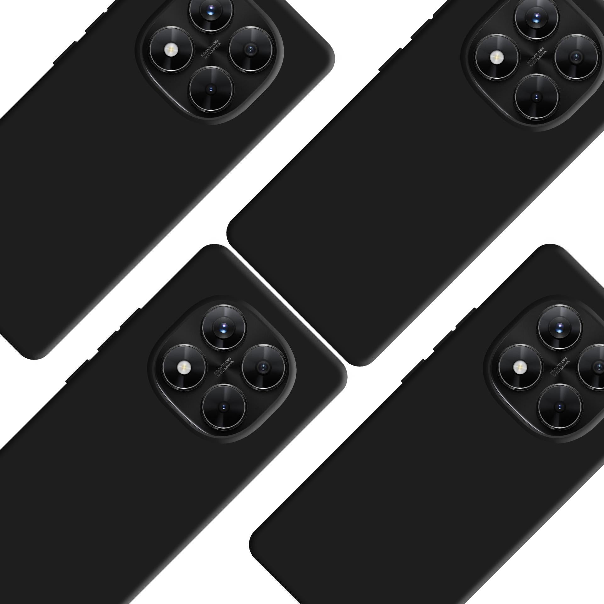 3mk Matt Case Pro, skirtas Xiaomi Redmi Note 14 PRO 5G/POCO X7 5G – matinė juoda