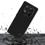 3mk Matt Case Pro, skirtas Xiaomi Redmi Note 14 PRO 5G/POCO X7 5G – matinė juoda