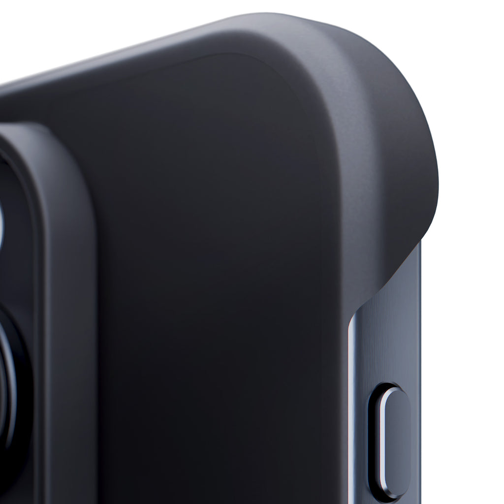 3mk Just20g matinis dėklas, skirtas Apple iPhone 15 Pro Max – matinė juoda -- iPhone 15 Pro Max
