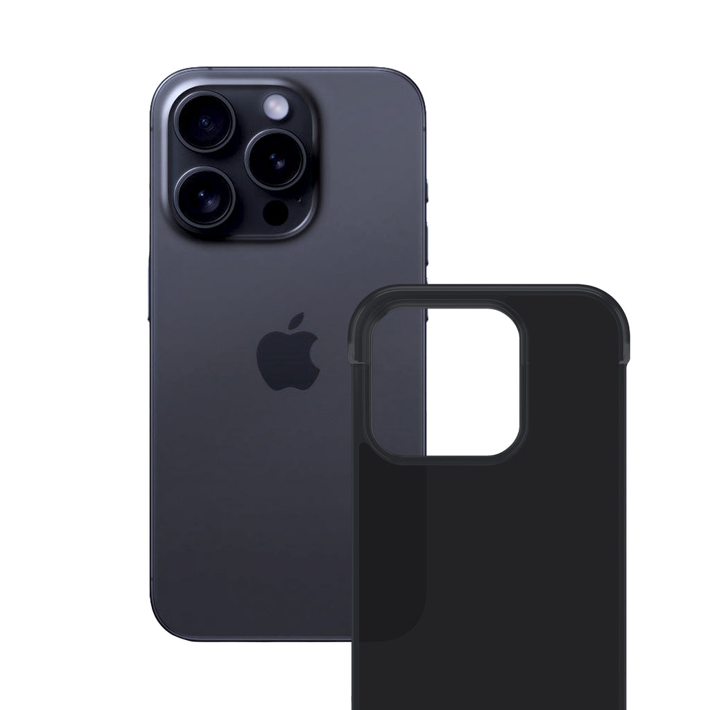 3mk Just20g matinis dėklas, skirtas Apple iPhone 15 Pro Max – matinė juoda -- iPhone 15 Pro Max