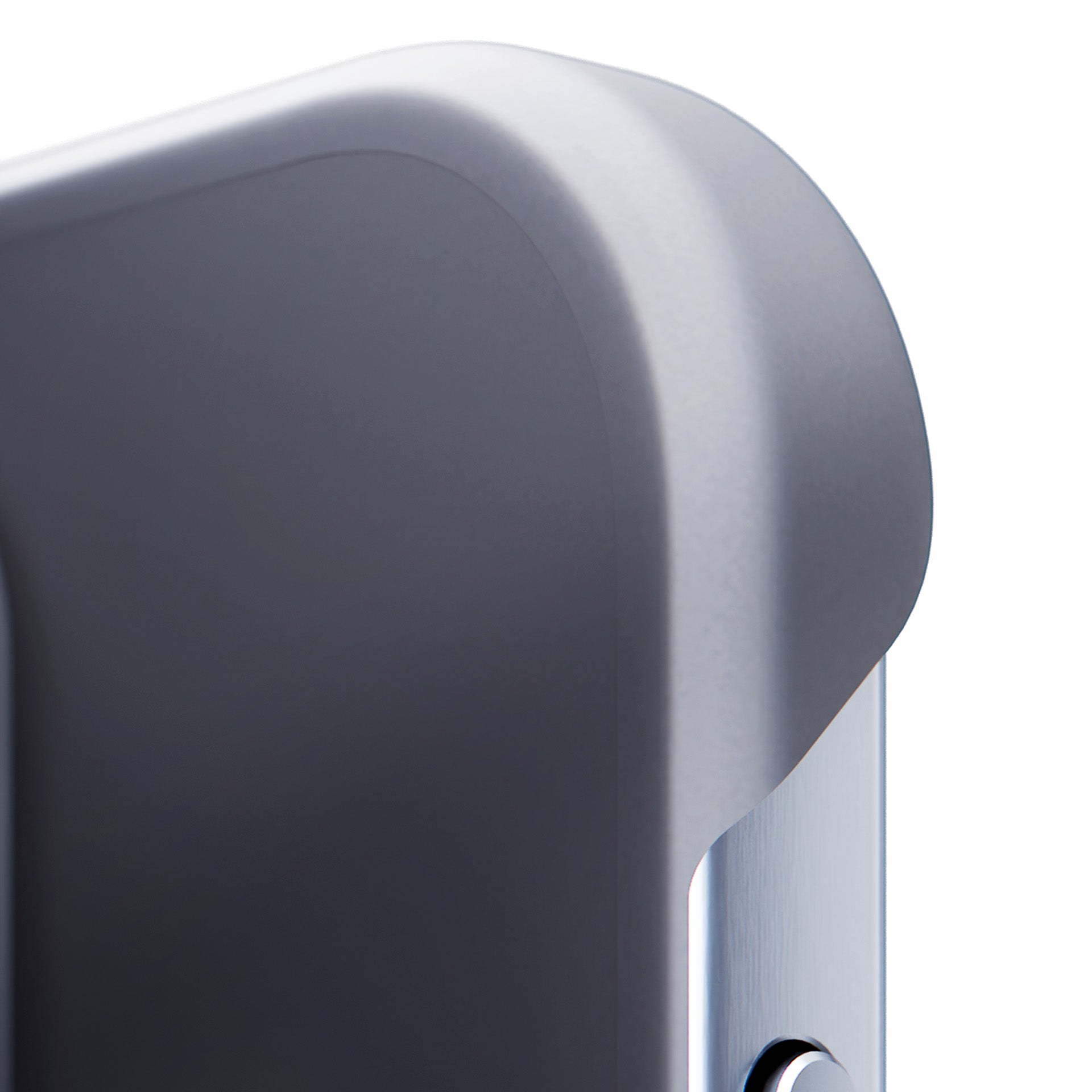 3mk Just20g matinis dėklas, skirtas Samsung Galaxy S25 Edge – matinė juoda