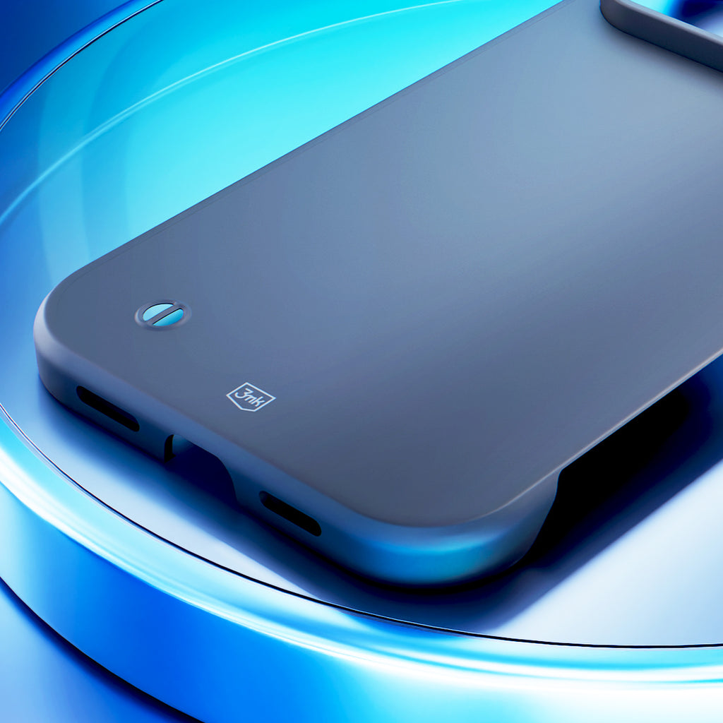 3mk Just20g matinis dėklas, skirtas Samsung Galaxy S25 Edge – matinė juoda