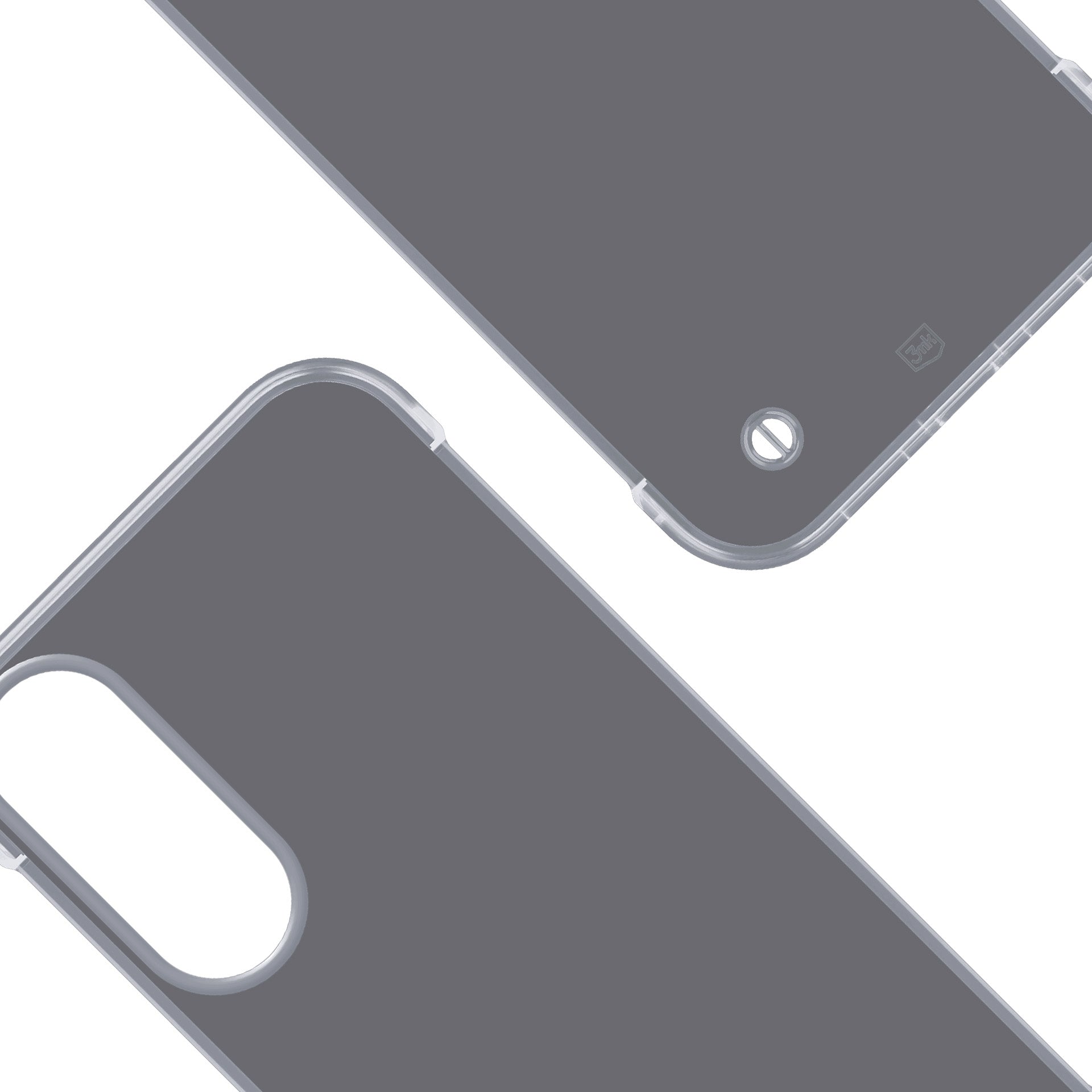 3mk Just20g matinis dėklas, skirtas Samsung Galaxy S25 Edge – matinė juoda