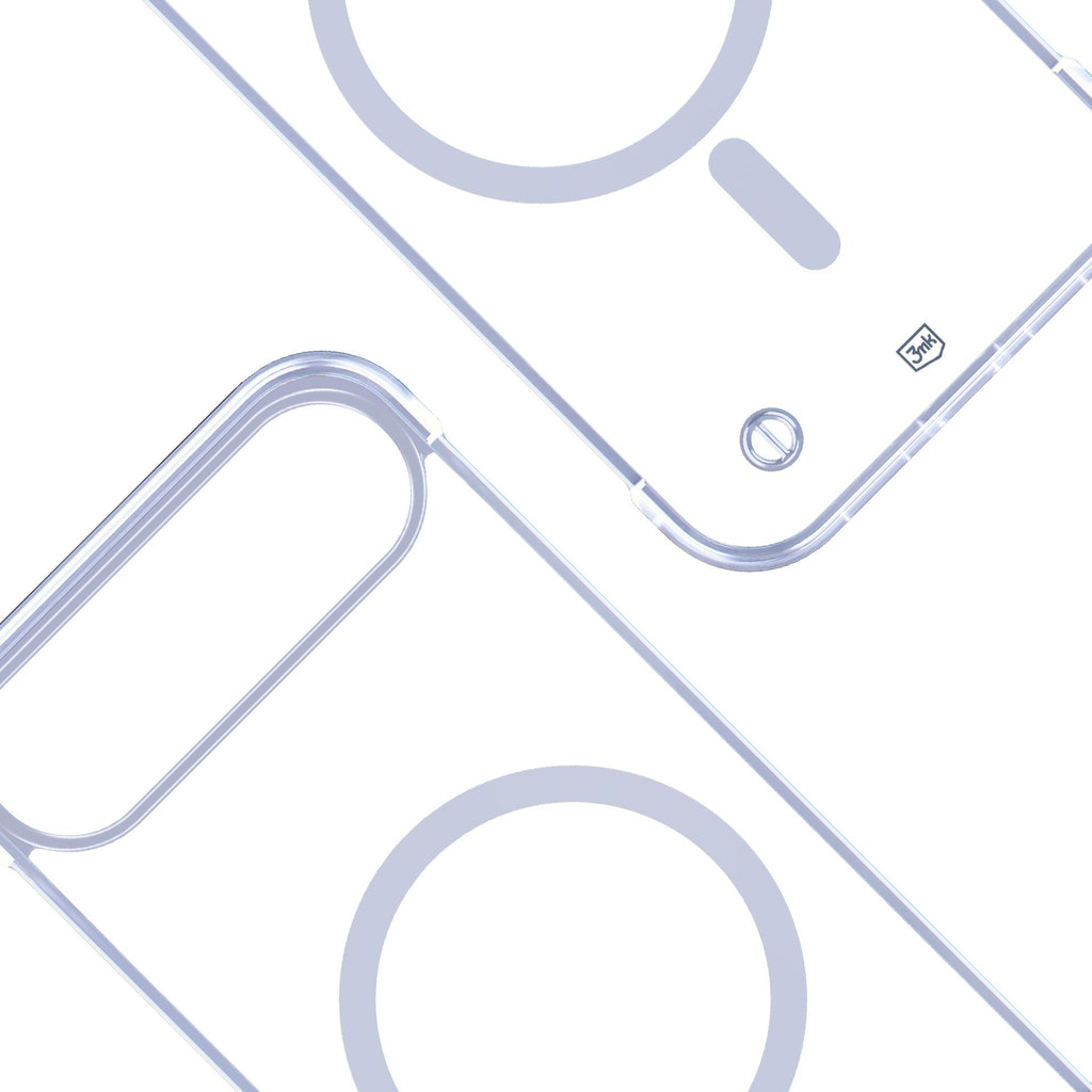 3mk Just20g MagCase, skirtas iPhone 17 Air – skaidrus