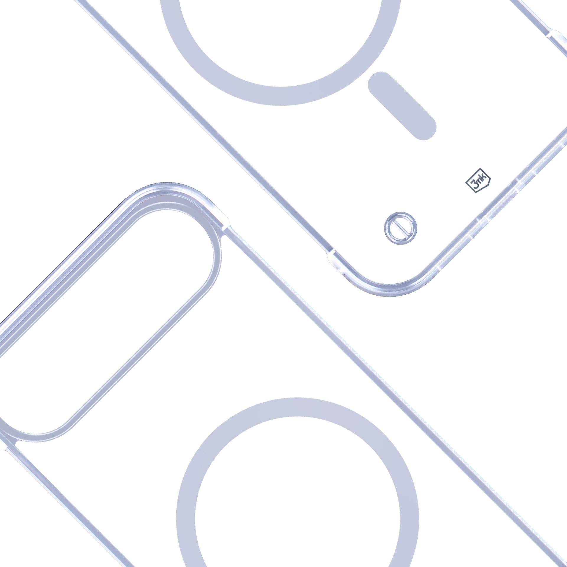 3mk Just20g MagCase, skirtas iPhone 17 Air – skaidrus