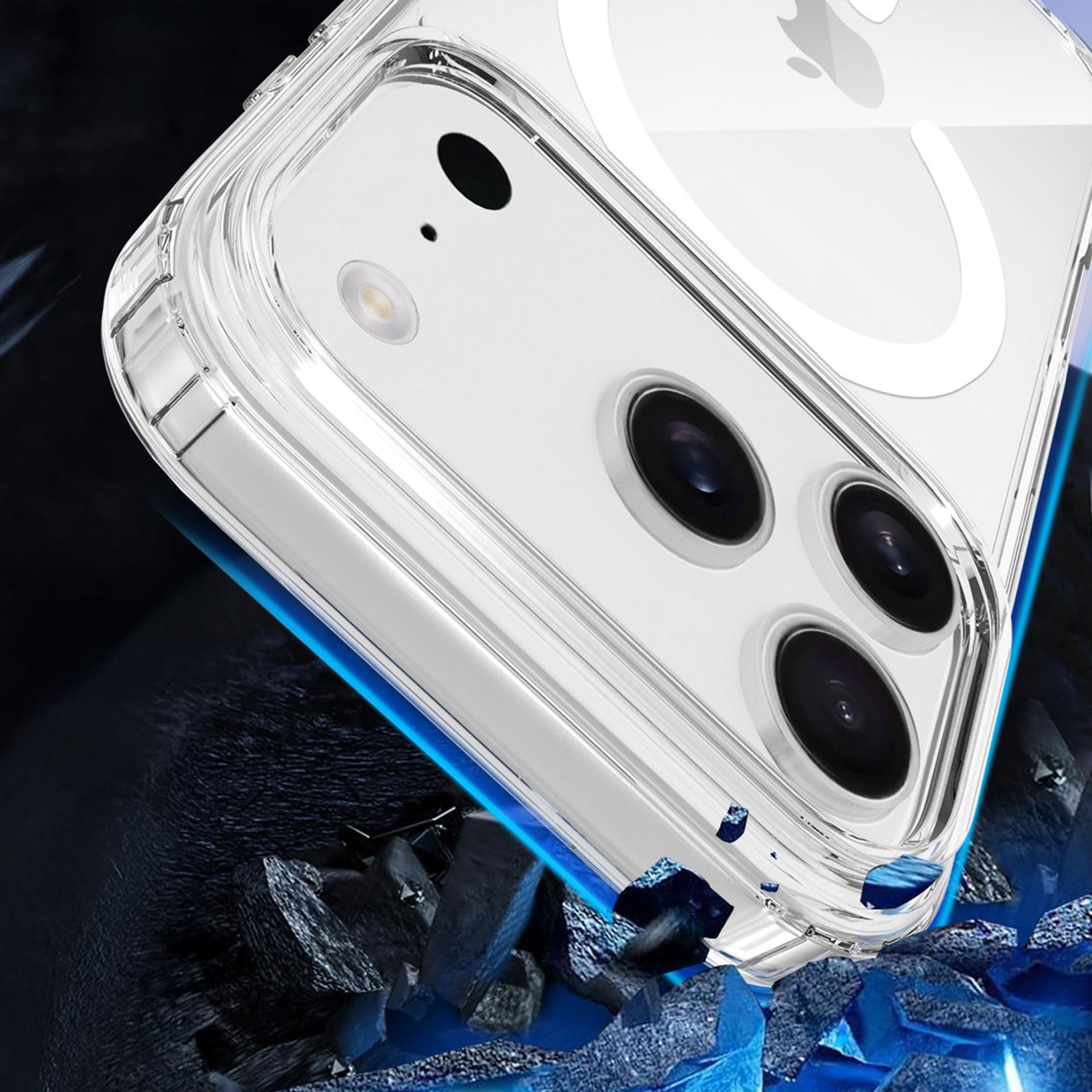 3mk Armor MagCase, skirtas iPhone 17 Pro – skaidrus