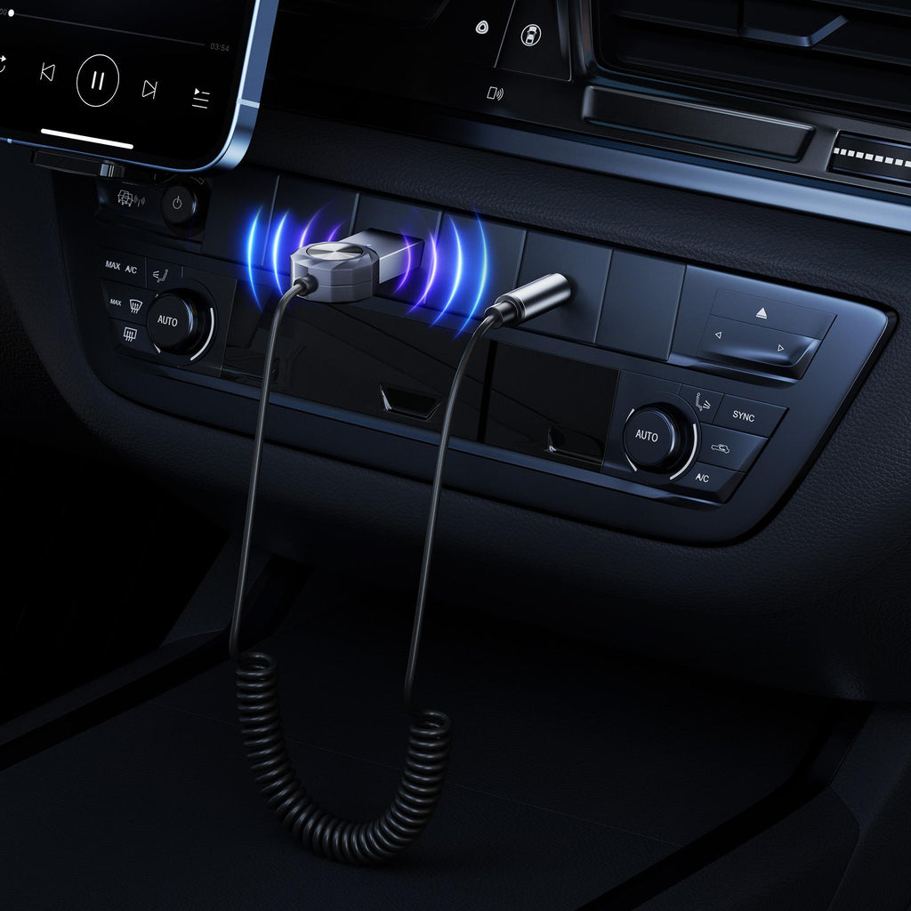 3mk Audio Bluetooth Adapter™ Bluetooth 5.4 siųstuvas su mikrofonu -- Cell phone cases and covers