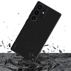 3mk Matt Case Pro, skirtas Samsung Galaxy S25 Ultra – matinė juoda