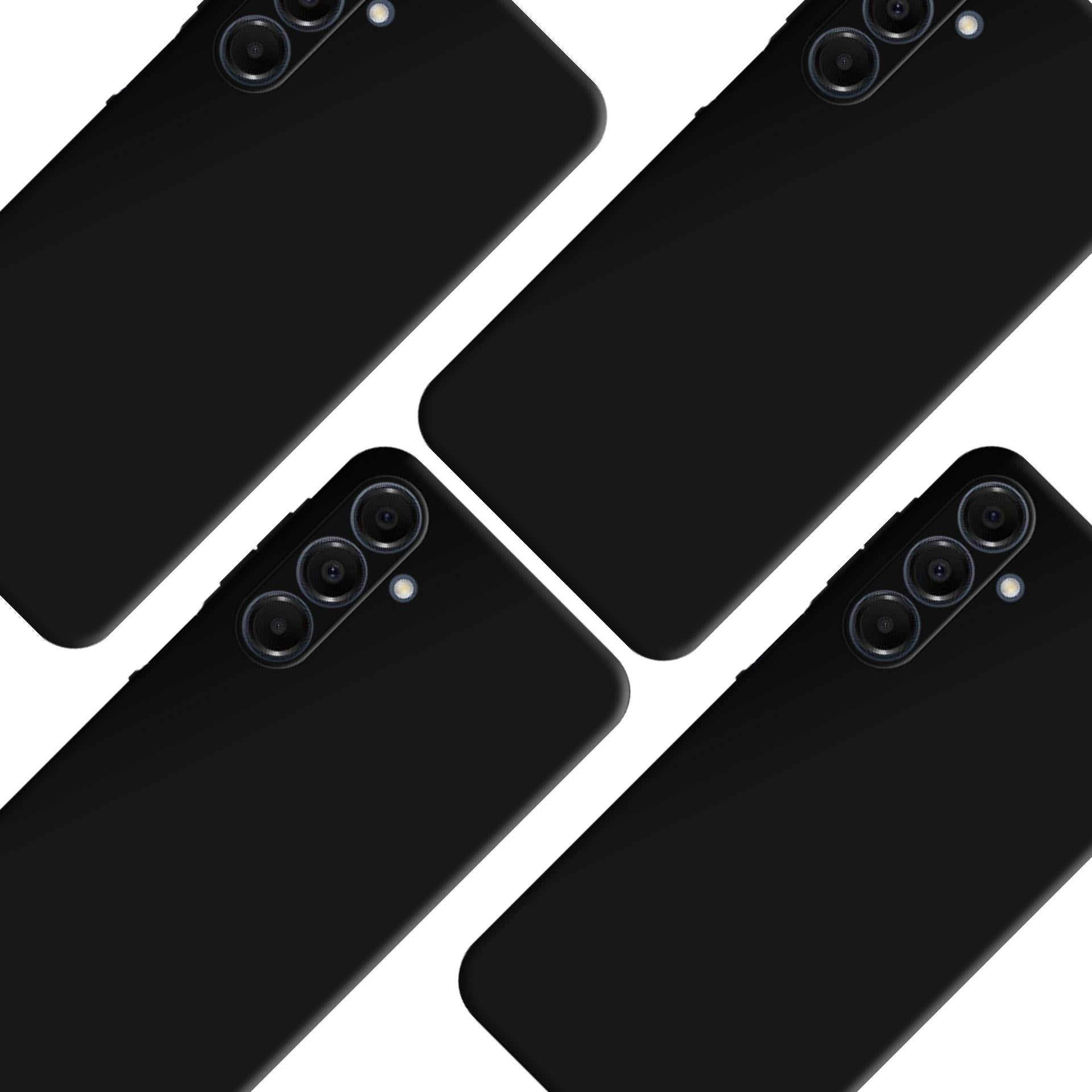 3mk Matt Case Pro, skirtas Samsung Galaxy A16 – juodas -- Samsung Galaxy A16