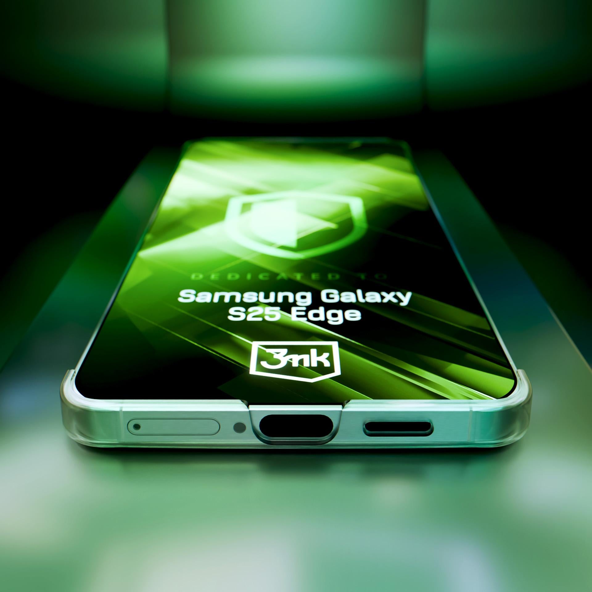 3mk Just20g skaidrus dėklas, skirtas Samsung Galaxy S25 Edge - skaidrus