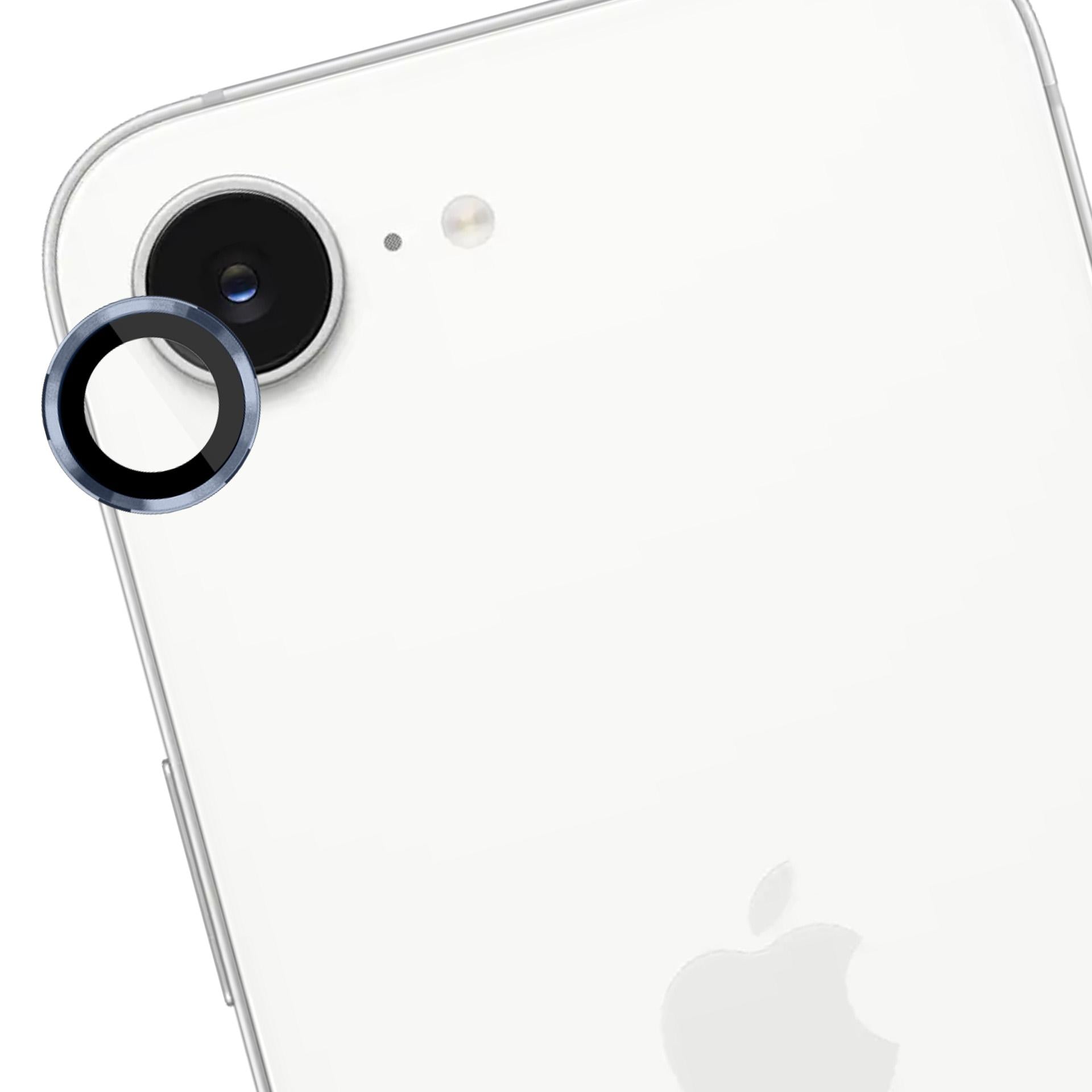 3mk Lens Protection Pro grūdintas stiklas, skirtas iPhone 16e – mėlynas