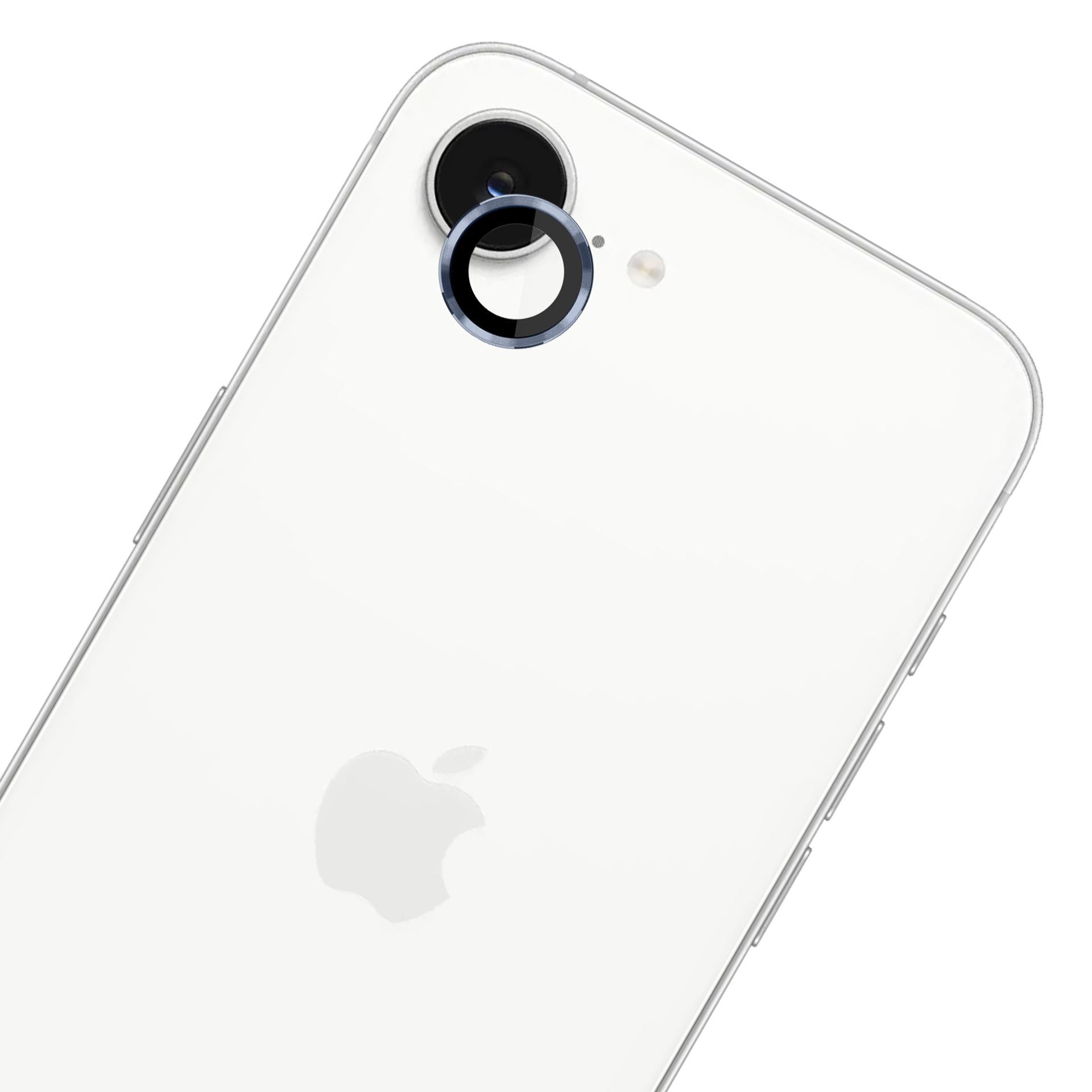 3mk Lens Protection Pro grūdintas stiklas, skirtas iPhone 16e – mėlynas