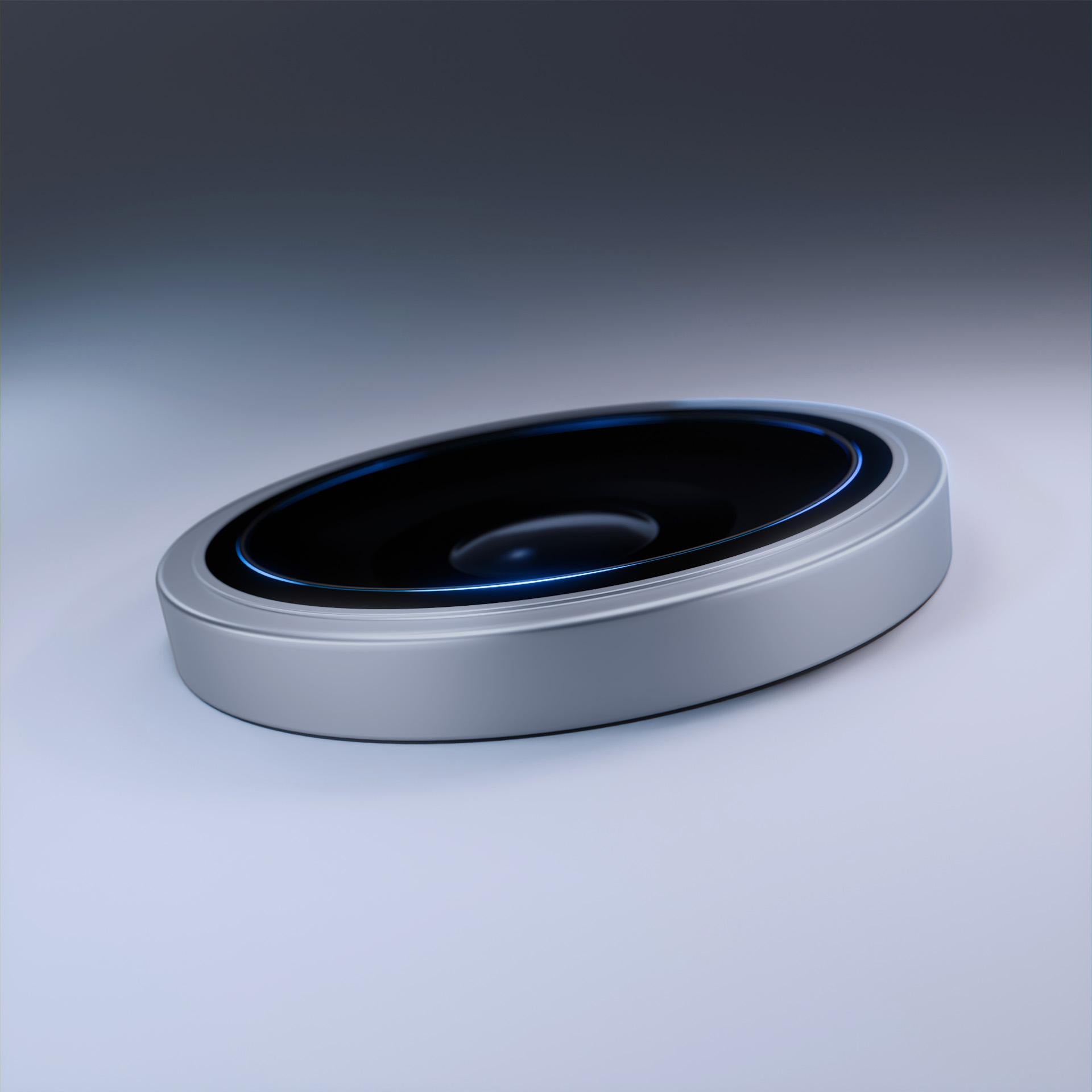 3mk Lens Protection Pro grūdintas stiklas, skirtas iPhone 16e – mėlynas