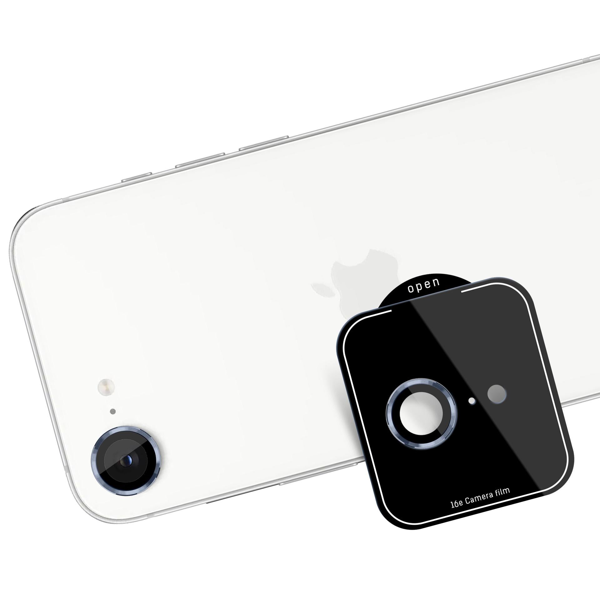 3mk Lens Protection Pro grūdintas stiklas, skirtas iPhone 16e – mėlynas