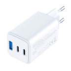 USB-C USB-A 3mk Hyper GaN PD įkroviklis 65W™ – baltas