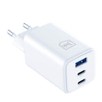 USB-C USB-A 3mk Hyper GaN PD įkroviklis 65W™ – baltas