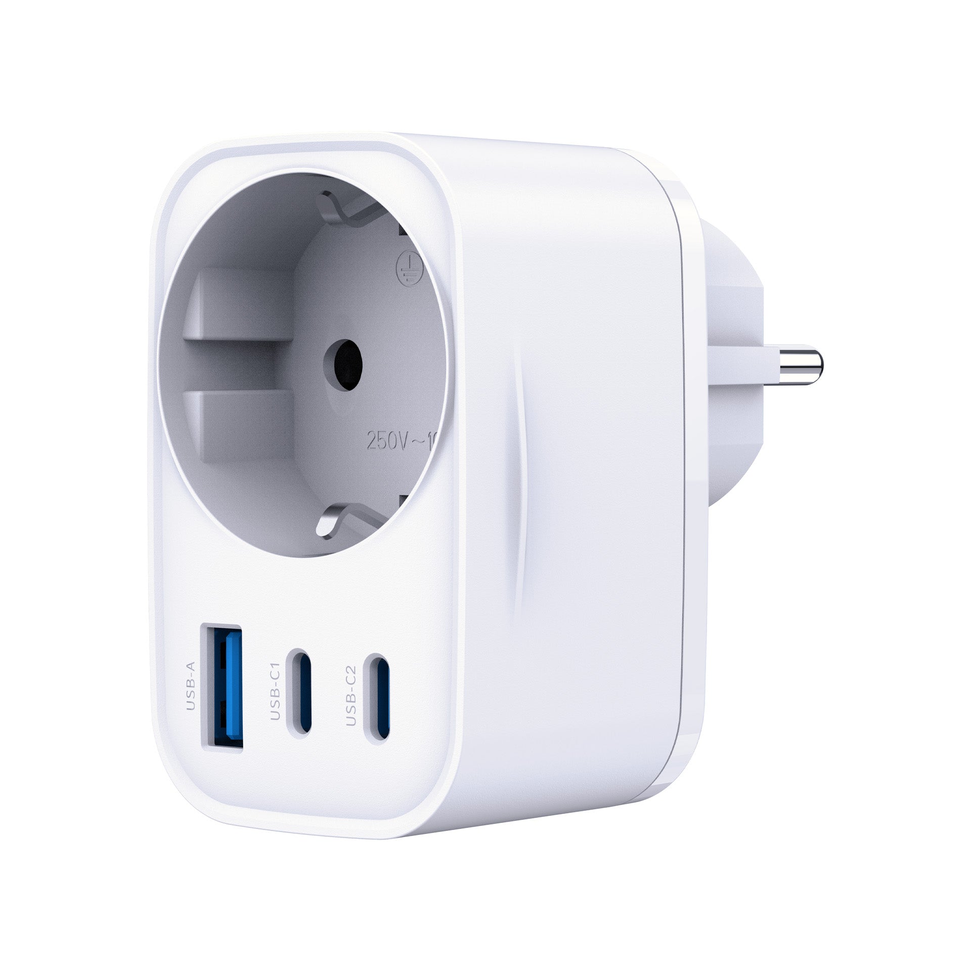 3mk „Hyper Comfort“ įkroviklis GaN PD 30W™ – baltas