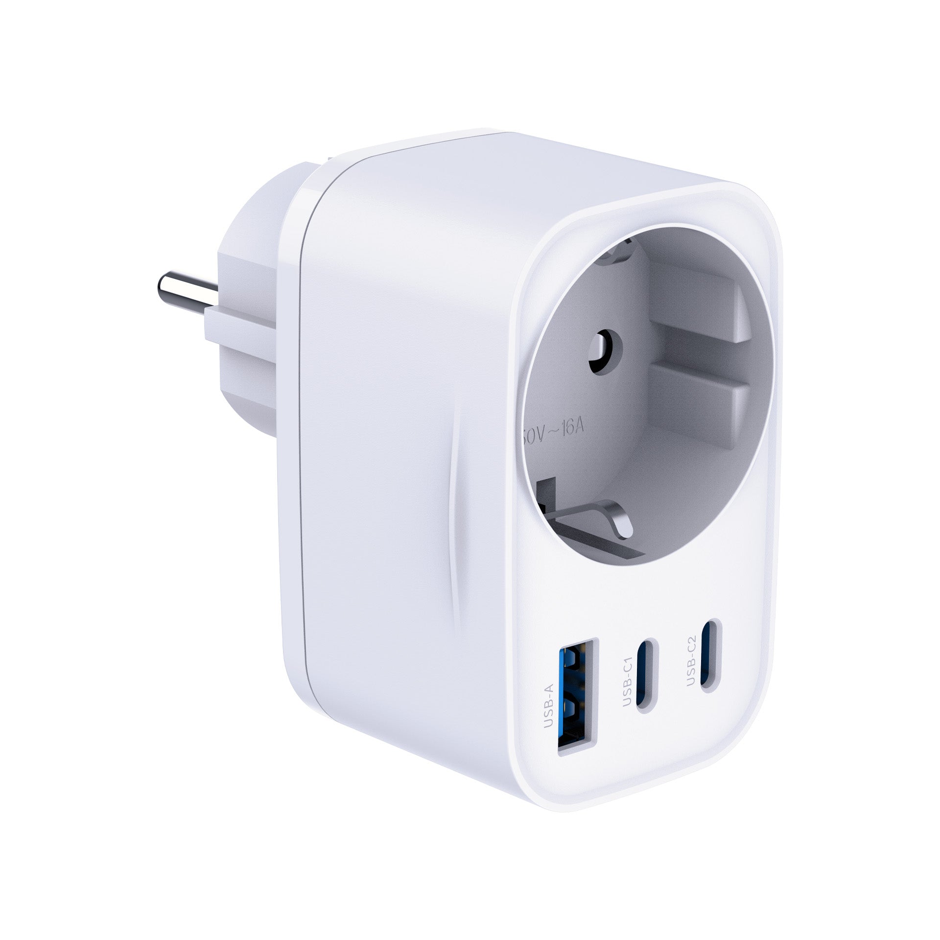 3mk „Hyper Comfort“ įkroviklis GaN PD 30W™ – baltas