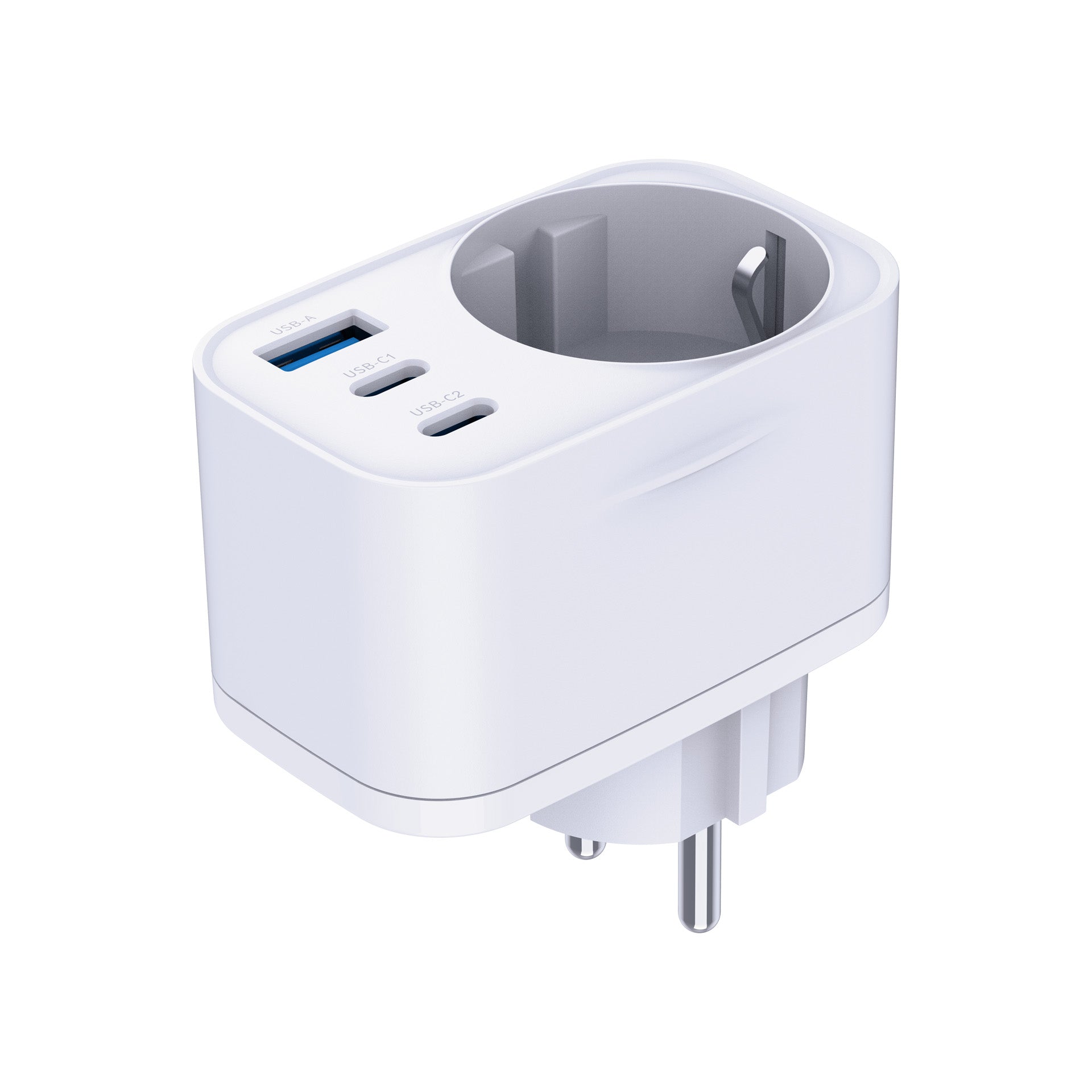 3mk „Hyper Comfort“ įkroviklis GaN PD 30W™ – baltas