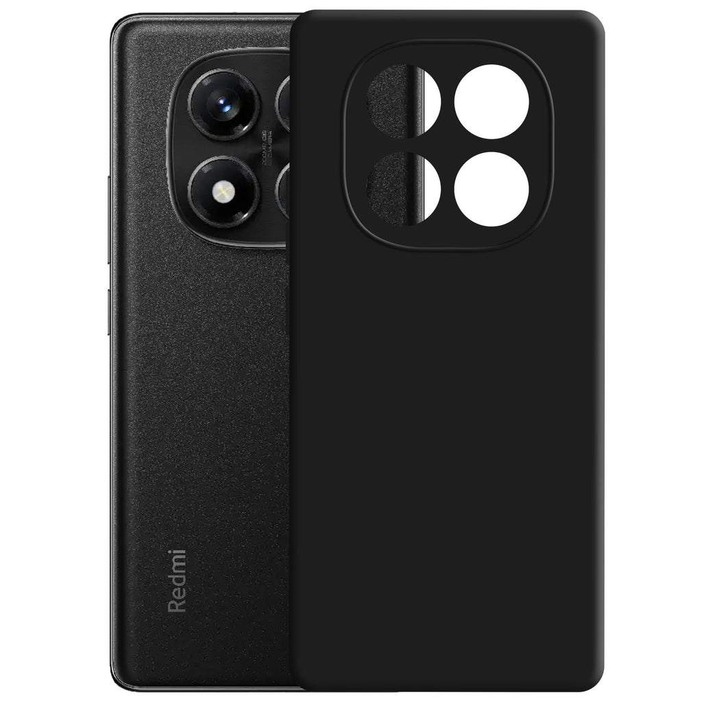 3mk Matt Case Pro dėklas, skirtas Xiaomi Redmi Note 14 Pro 4G – matinė juoda